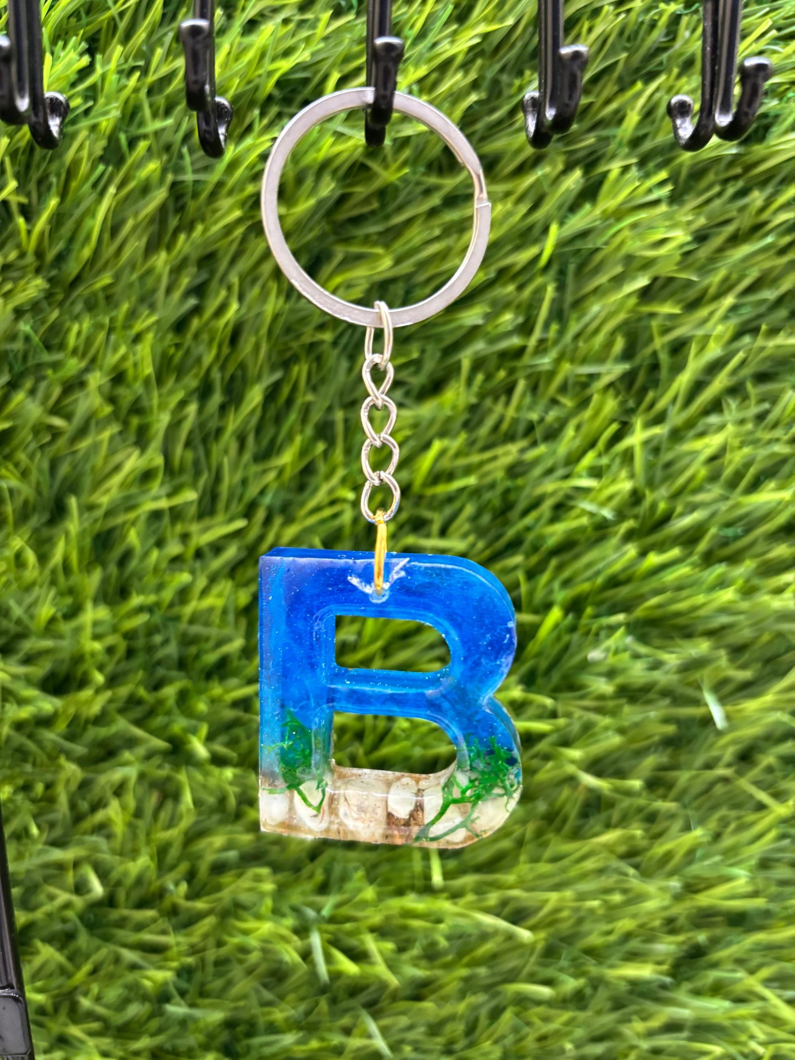 Resin Ocean Theme Keychain
